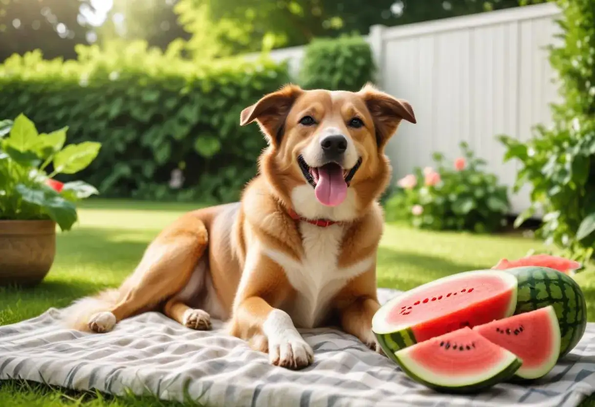Kan hundar äta vattenmelon? Så ger du den säkert